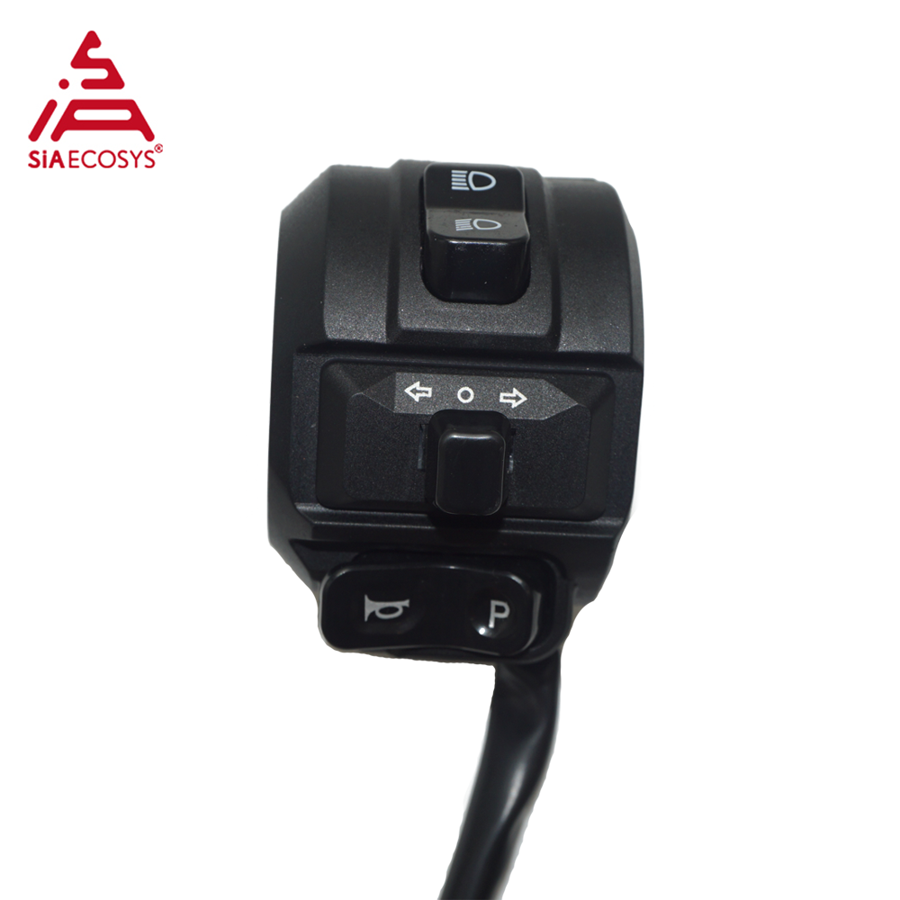 SiAECOSYS YN4D Twist Throttle With Combination Switches - QS Motor